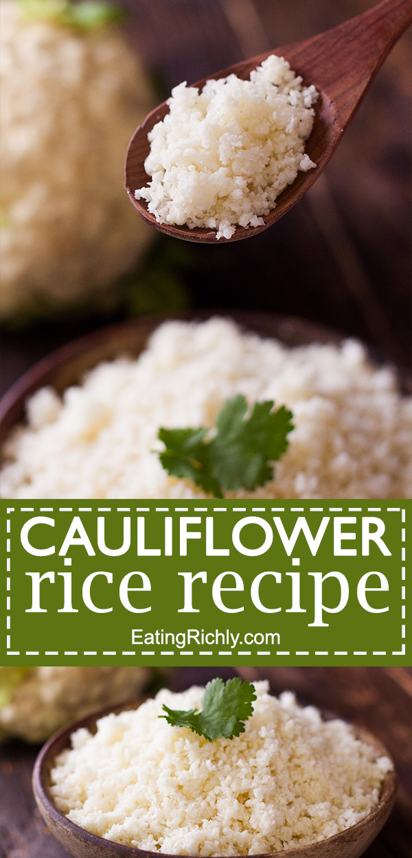 Cauliflower Rice Microwave
 Cauliflower Rice Recipe with Stove Oven & Microwave