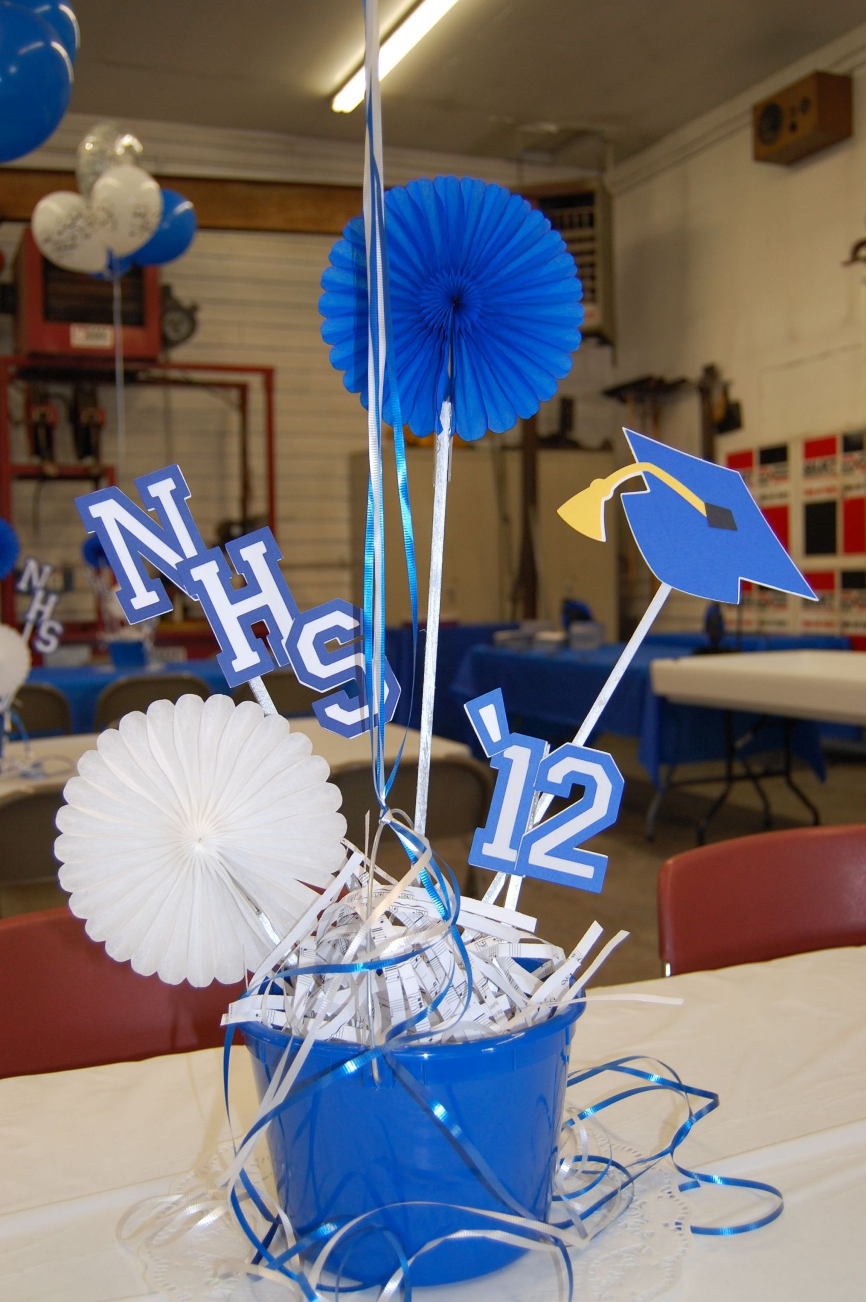 Centerpiece Graduation Party Ideas
 Easy centerpieces Grad time will be here soon