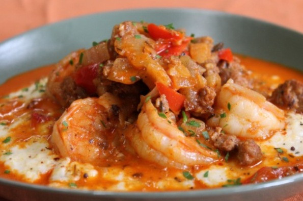 Charleston Shrimp And Grits Recipe
 Shrimp And Andouille Grits Recipe — Dishmaps