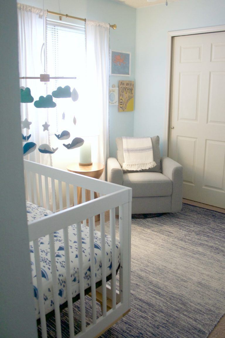 Cheap Baby Room Decor
 Lincoln s Relaxing Beachy Keen Affordable Nursery