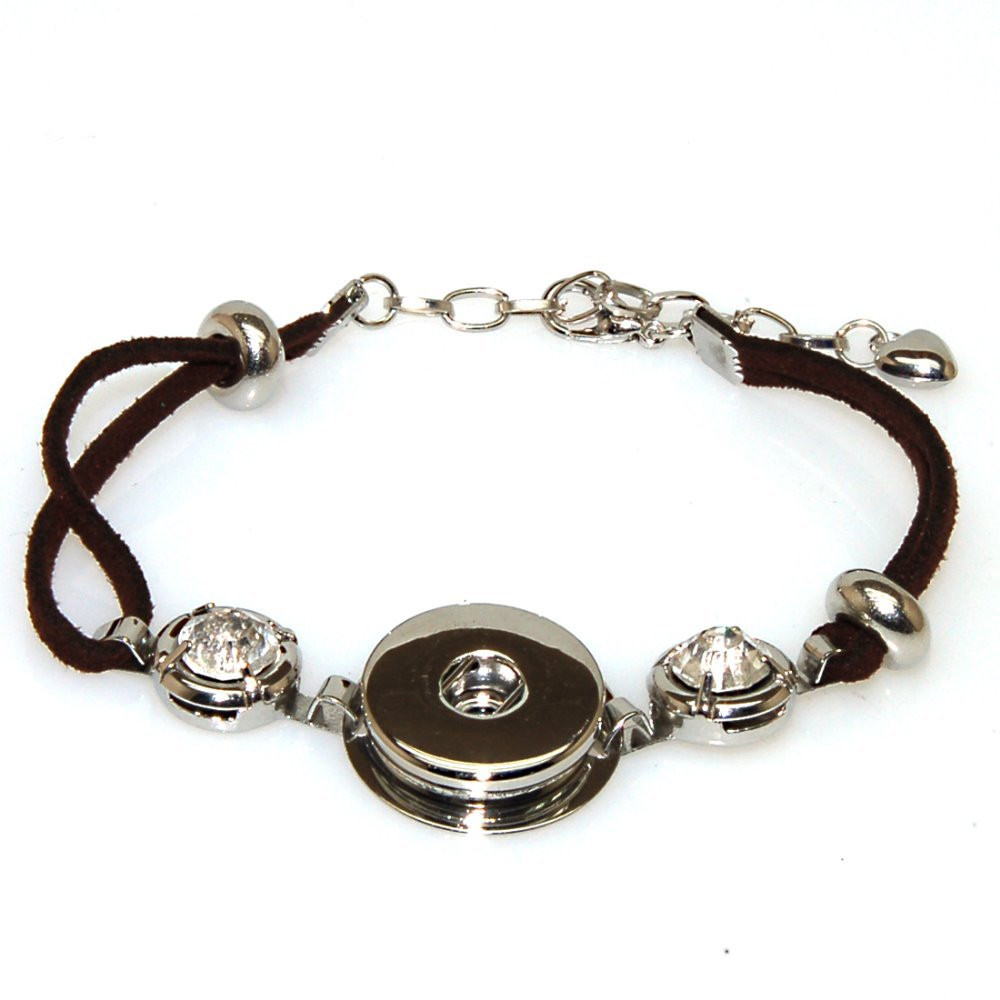 Cheap Charm Bracelets
 12pcs Wholesale Hot selling snaps buttons jewelry