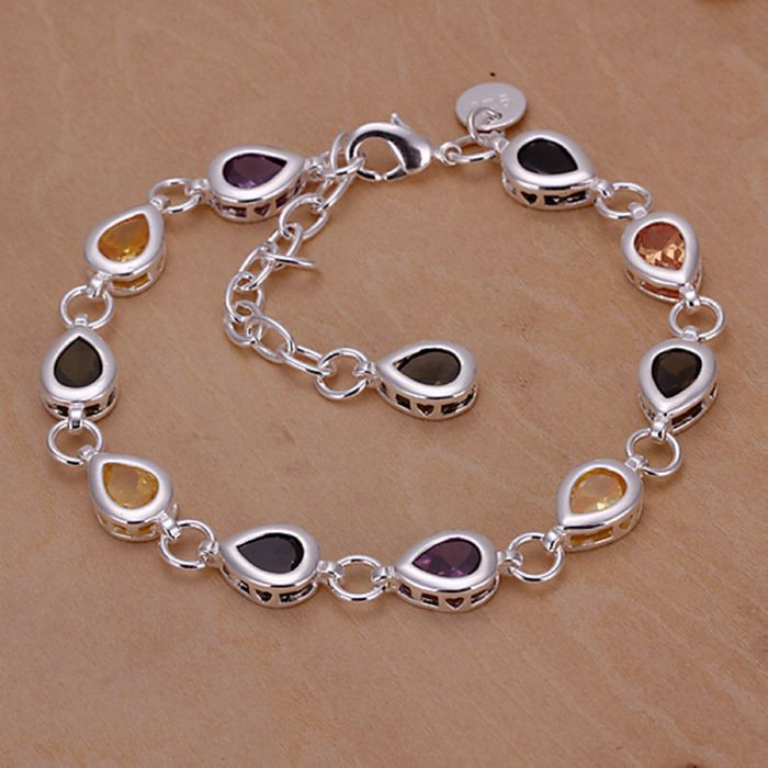 Cheap Charm Bracelets
 Wholesale for women men s silver plated bracelet 925