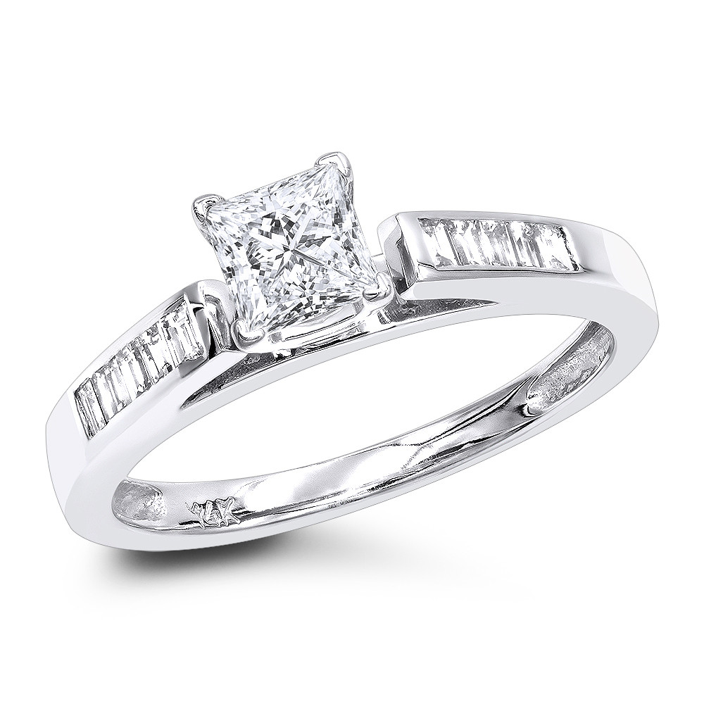 Cheap Gold Wedding Rings
 Cheap Engagement Rings 0 75ct Princess Cut Diamond