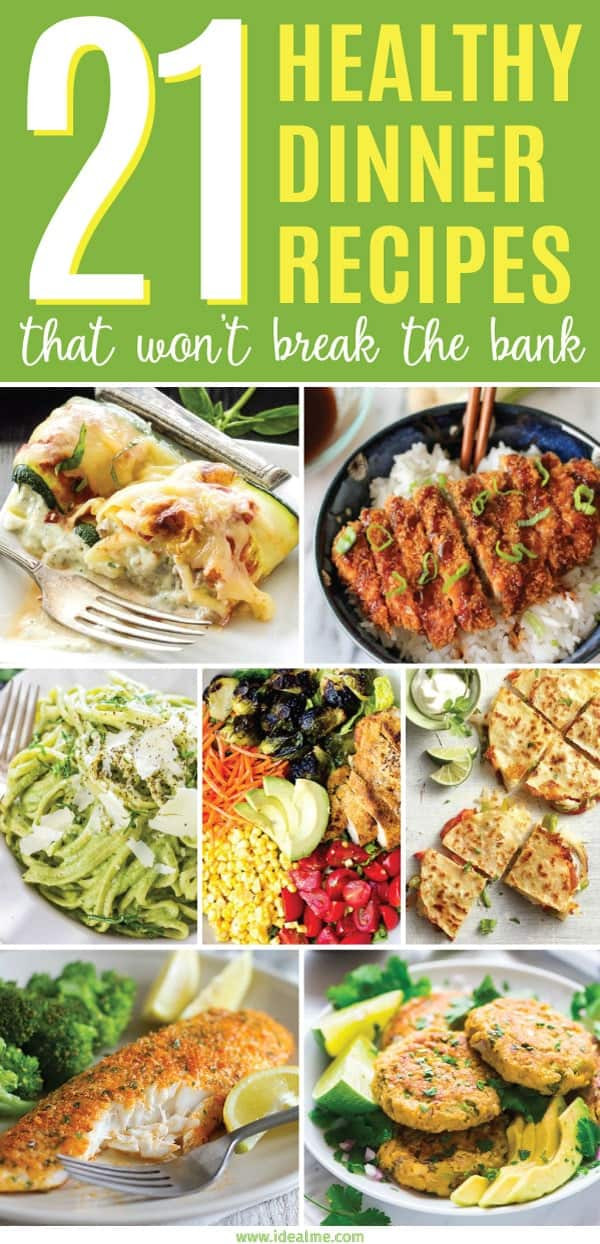 Cheap Healthy Dinner Ideas
 21 Healthy Dinner Recipes That Won t Break the Bank Ideal Me