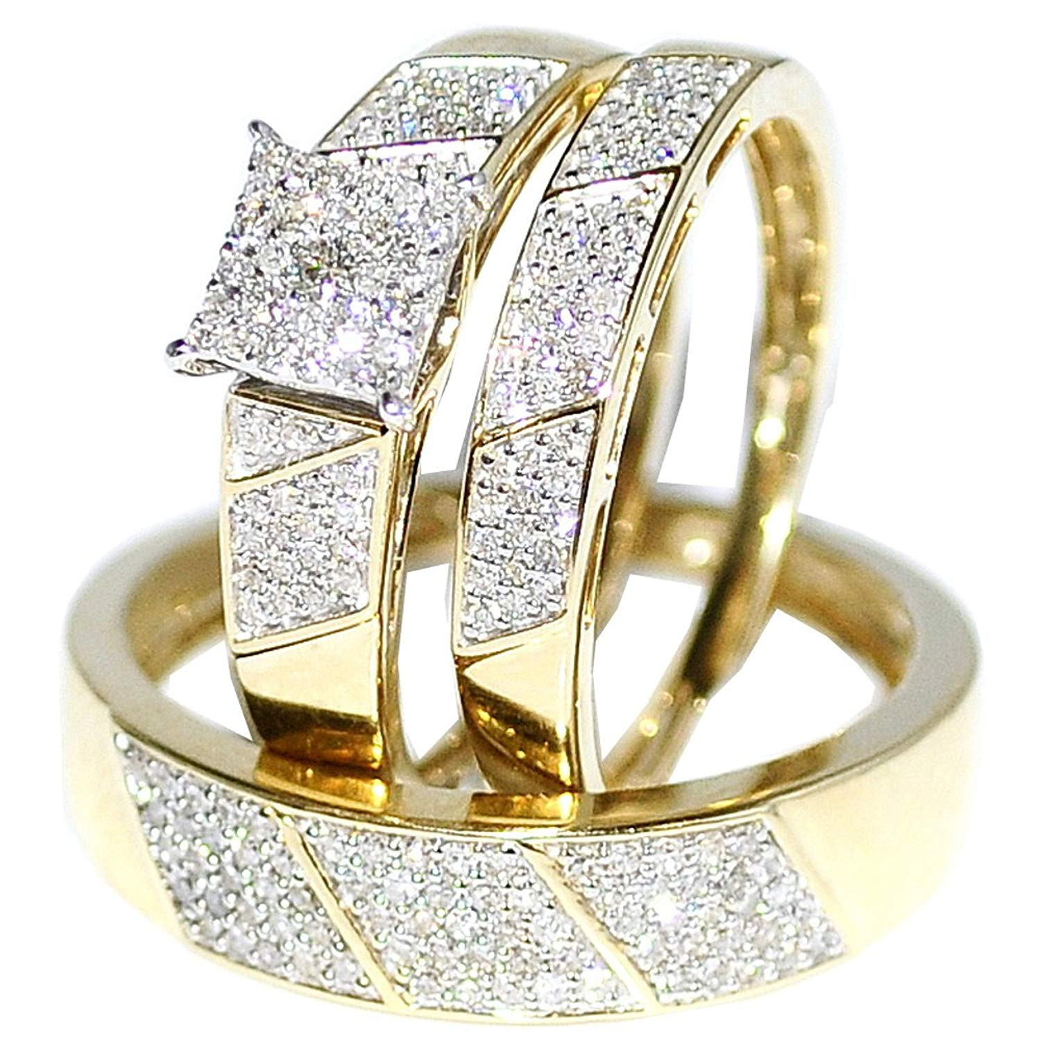 Cheap Wedding Ring Sets For Women
 Beautiful Cheap Wedding Sets His and Hers Matvuk