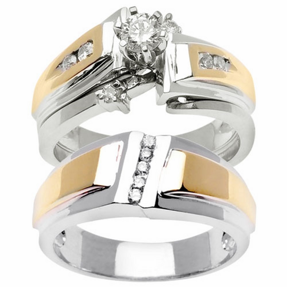 Cheap Wedding Ring Sets For Women
 Incredible cheap wedding ring sets his and hers Matvuk