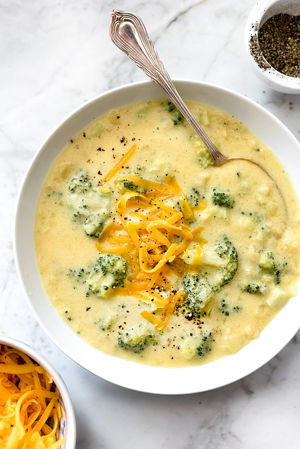 Cheesy Potato Soup
 Cheesy Potato Soup with Broccoli