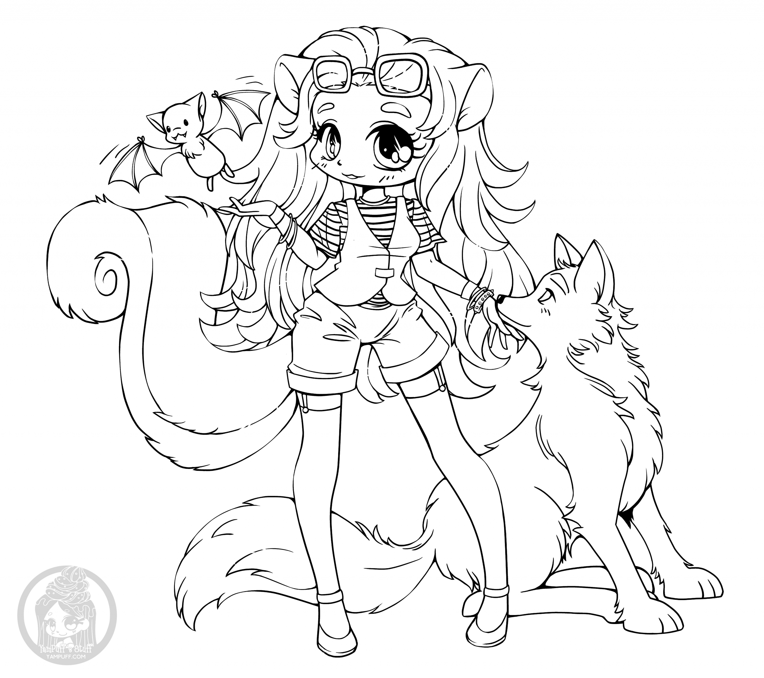 The Best Ideas for Chibi Girls Coloring Pages – Home, Family, Style and ...