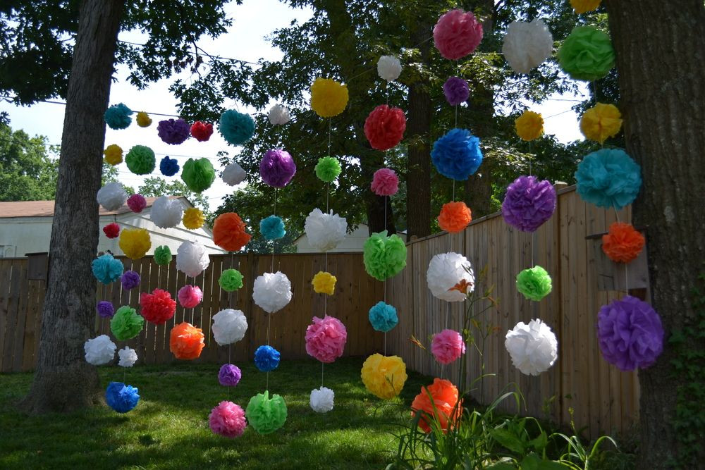 Chic Simple Backyard Graduation Party Decorating Ideas
 backyard summer party decorating ideas