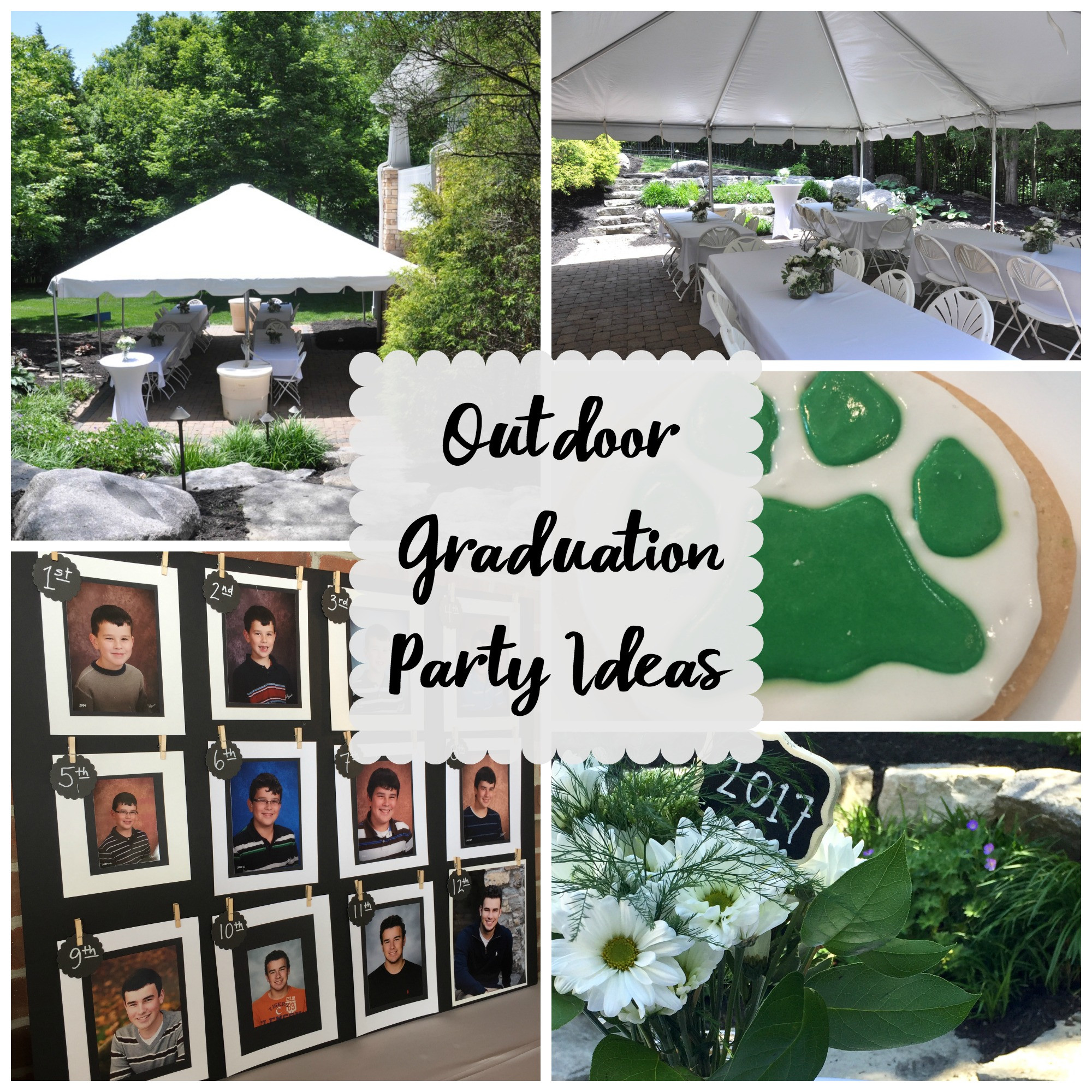 Chic Simple Backyard Graduation Party Decorating Ideas
 Outdoor Graduation Party Evolution of Style