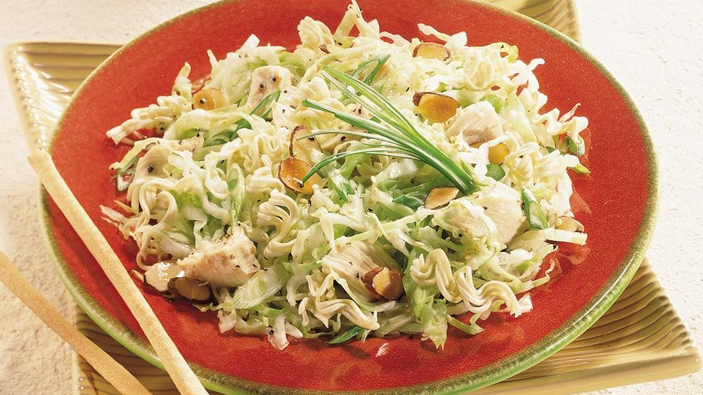Chicken Cabbage Salad
 Light Asian Cabbage Chicken Salad recipe from Pillsbury