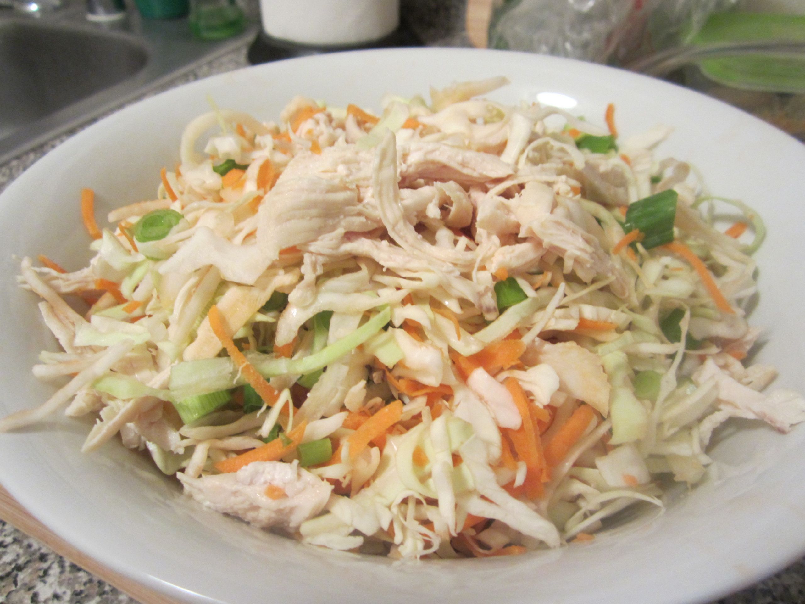 Chicken Cabbage Salad
 Week 42 Chopped Chicken Cabbage Salad – Bake Broil and Blog