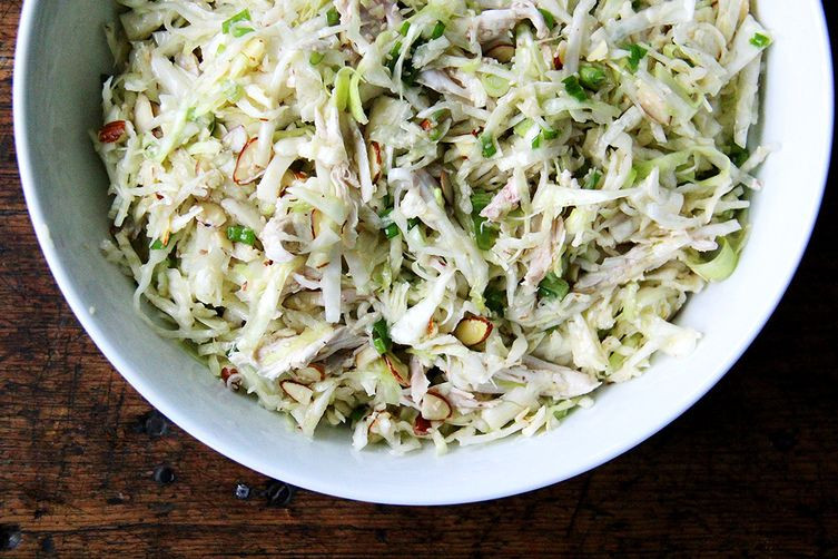 Chicken Cabbage Salad
 Chicken and Cabbage Salad with Sesame Seeds Scallions