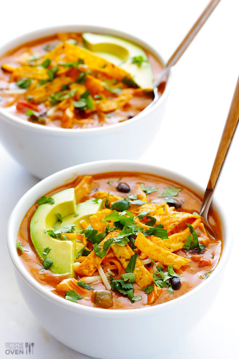 Chicken Enchilada Soup Chili'S
 25 Fall Soups Chowders and Chilies