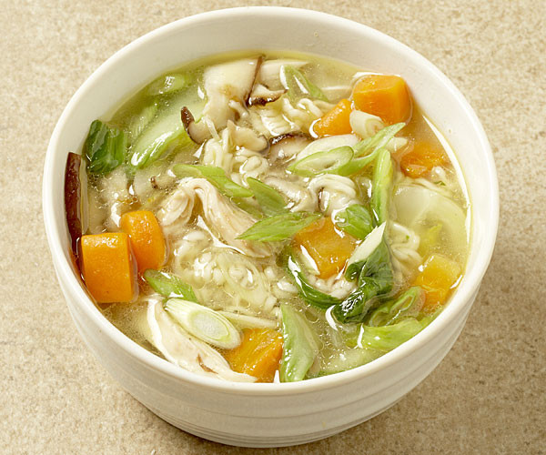 Chicken Soup Recipes For Baby
 Chicken Noodle Soup with Baby Bok Choy and Shiitake
