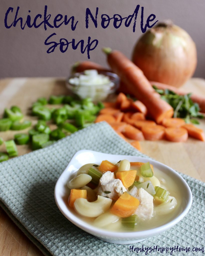Chicken Soup Recipes For Baby
 Chicken Noodle Soup Baby Food Hanky s Happy Home