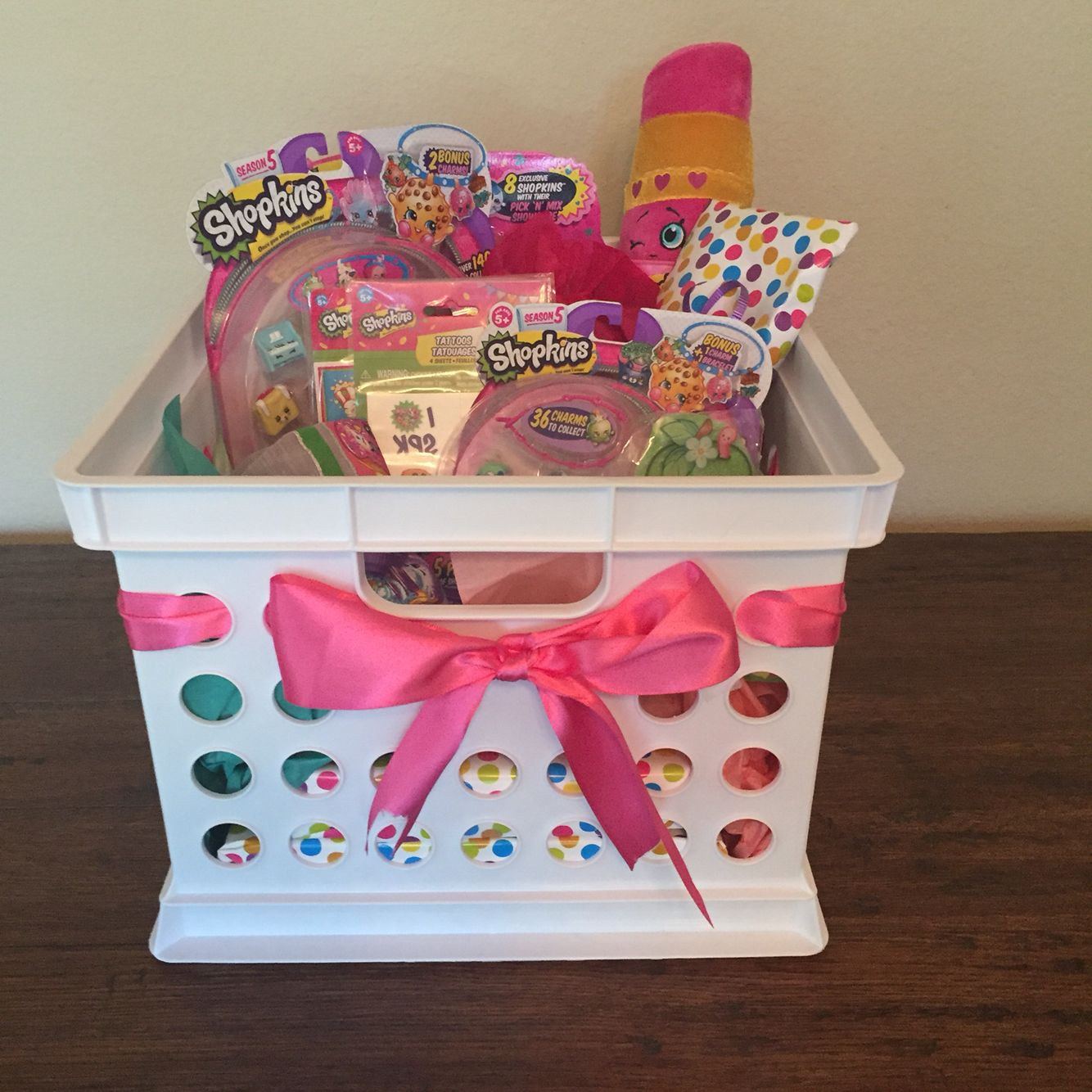 Child Birthday Gift Baskets
 Shopkins Gift Basket