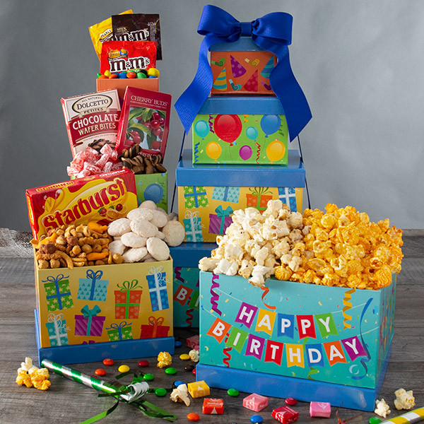 Child Birthday Gift Baskets
 Birthday Basket for Kids by GourmetGiftBaskets