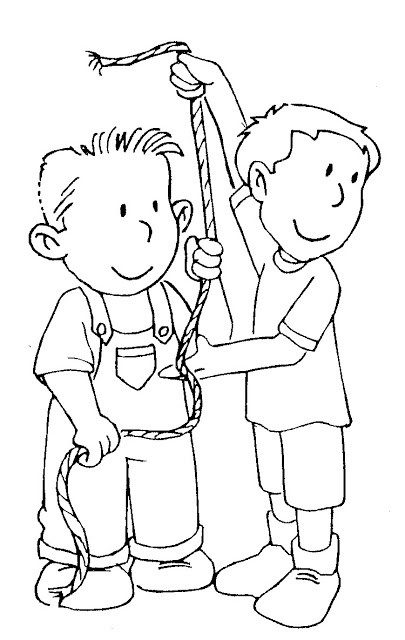 Child Coloring Page
 Preescolar HDT
