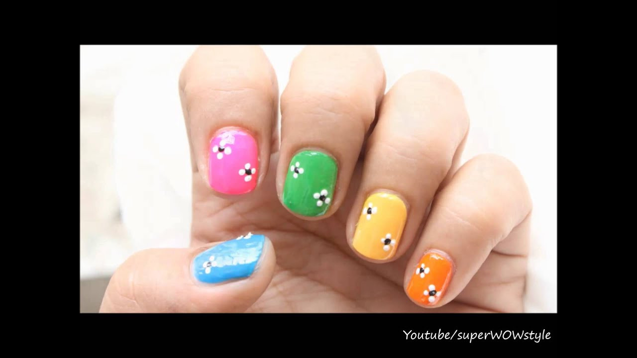 Child Nail Designs
 Easy Nail Designs For Kids & Beginners Nail Art Using