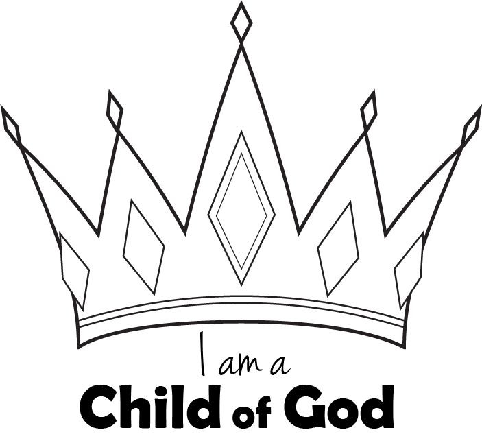 Child Of God Coloring Page
 I Am A Child God Coloring Page Part 2