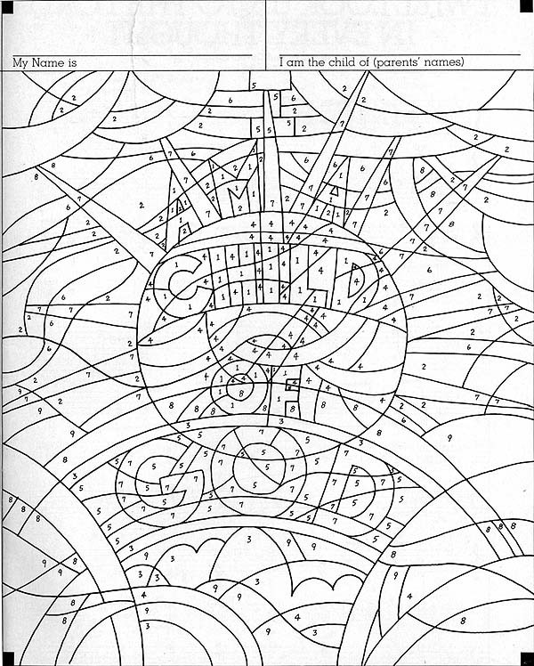 Child Of God Coloring Page
 “I Am a Child of God” friend
