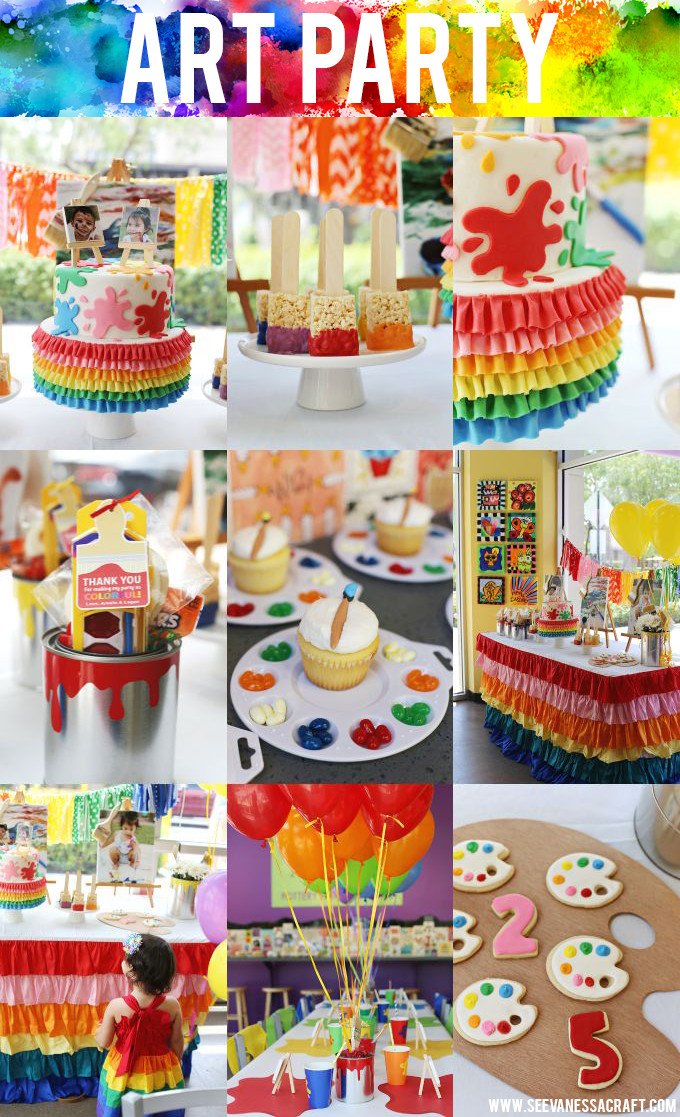 Child Party Themes
 25 Fun Birthday Party Theme Ideas – Fun Squared