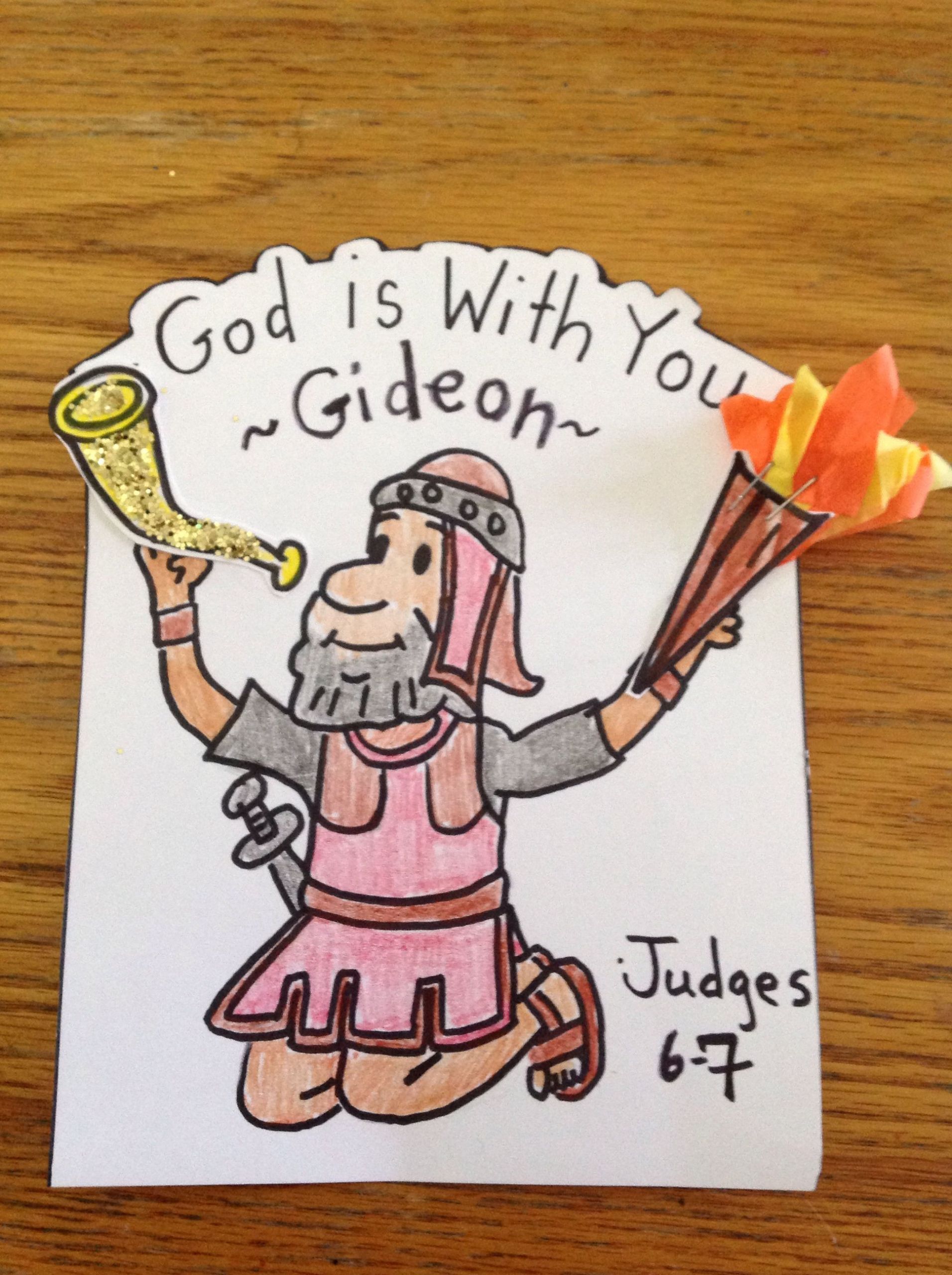 Children Bible Crafts
 Gideon Bible Craft Pinterest sunday school