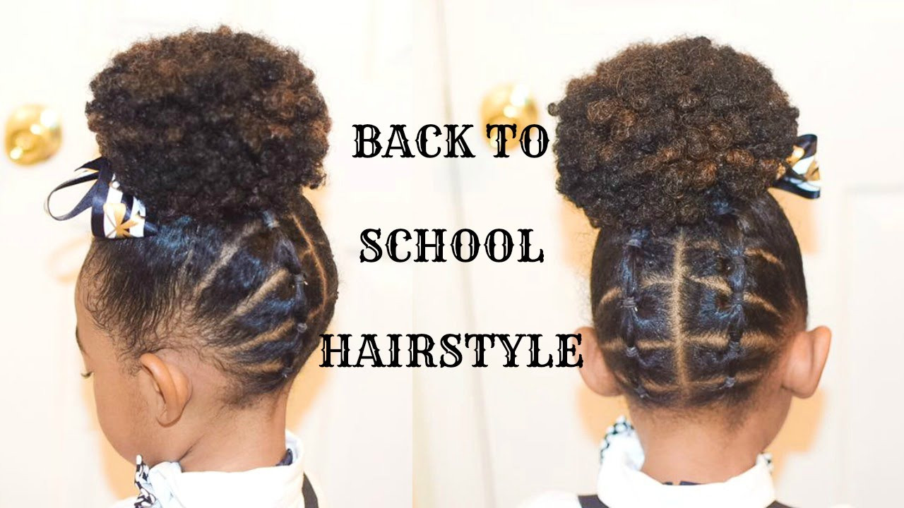 Children Natural Hairstyles
 KIDS NATURAL BACK TO SCHOOL HAIRSTYLES THE PLAITED UP DO
