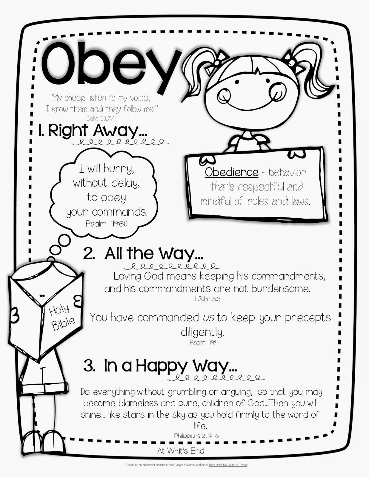 Children Obey Your Parents Coloring Page
 Obe nce Quotes For Students QuotesGram