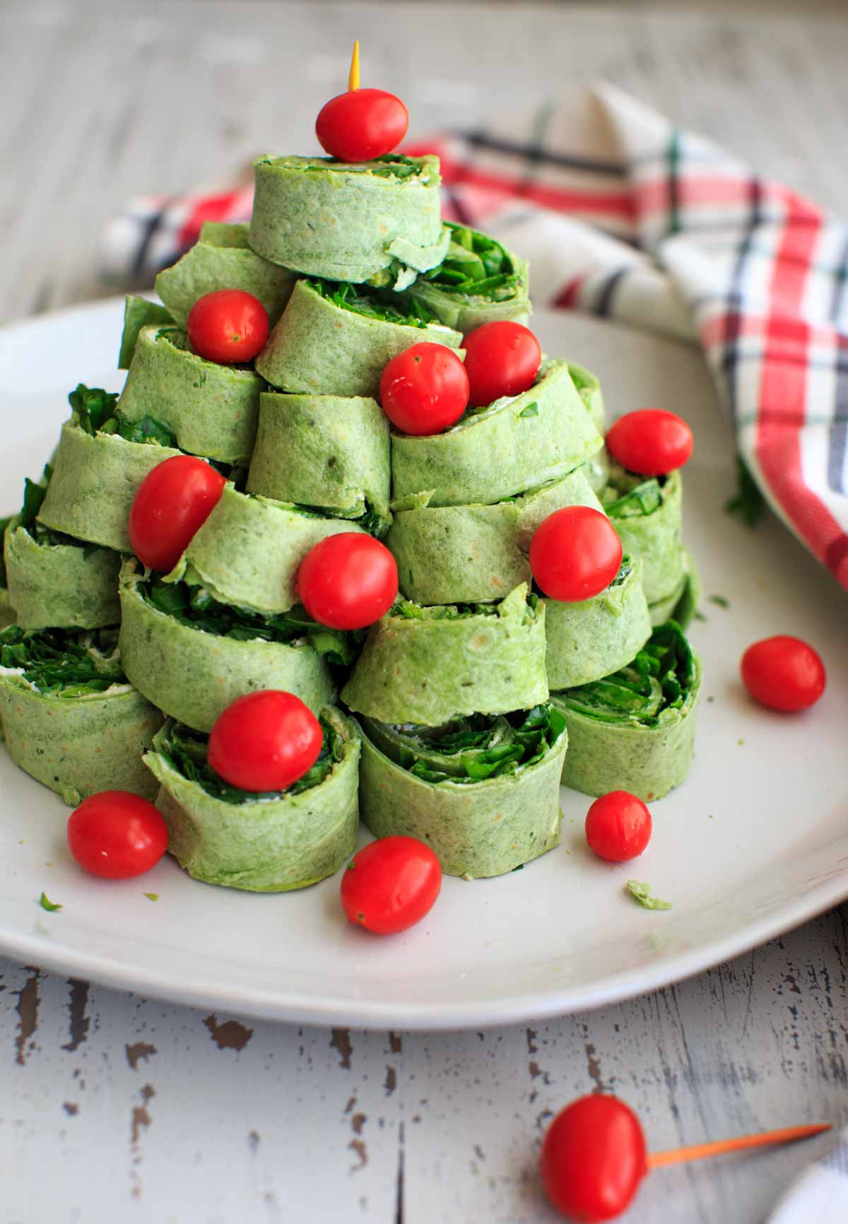 Children'S Christmas Party Food Ideas
 Christmas Tree Pita Pinwheel Appetizer Spinach Tortillas