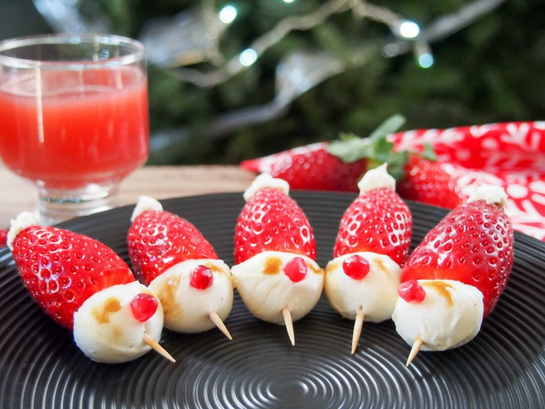 Children'S Christmas Party Food Ideas
 Strawberry Santas and other easy Holiday party ideas