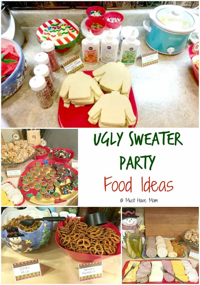 Children'S Christmas Party Food Ideas
 How To Host An Ugly Christmas Sweater Party Must Have Mom