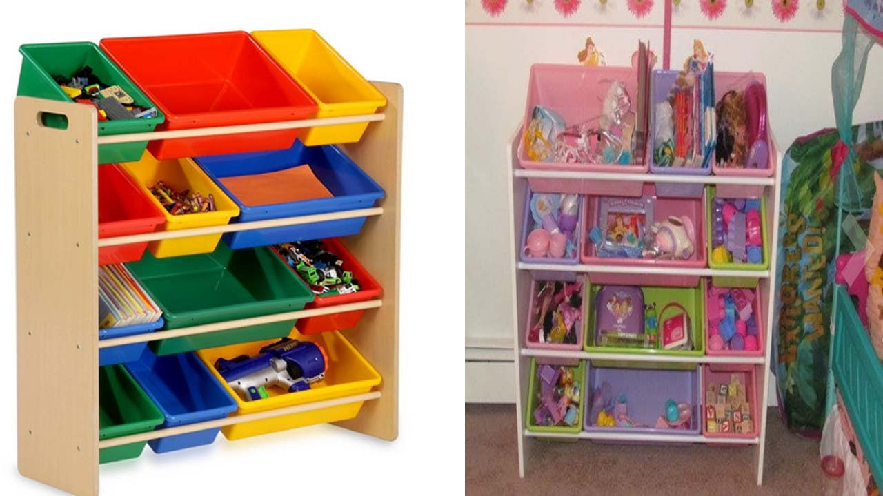 Childrens Storage Bin
 Honey Can Do Toy Organizer and Kids Storage Bins Review