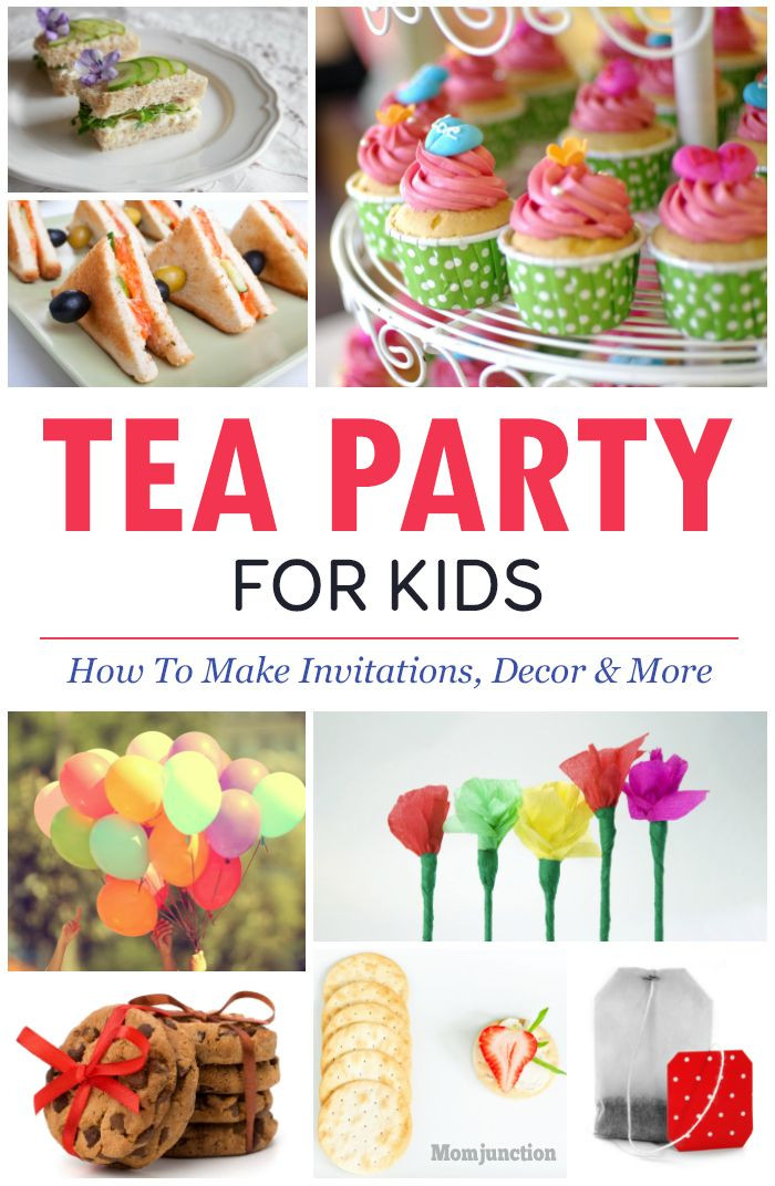 Childrens Tea Party Food Ideas
 Tea Party Ideas For Kids – Invitations And Decor Ideas
