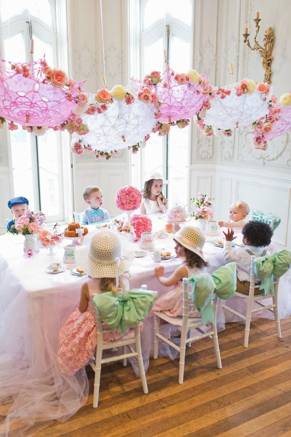 Childrens Tea Party Ideas
 Sweet Tea Birthday Party Pretty My Party
