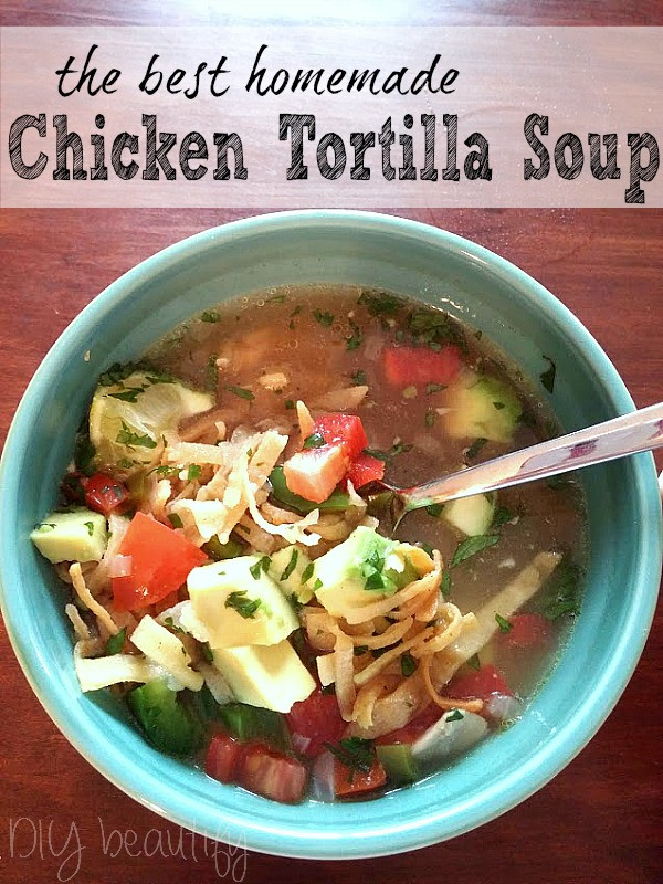 Chili'S Chicken Tortilla Soup Recipe
 The BEST Homemade Chicken Tortilla Soup