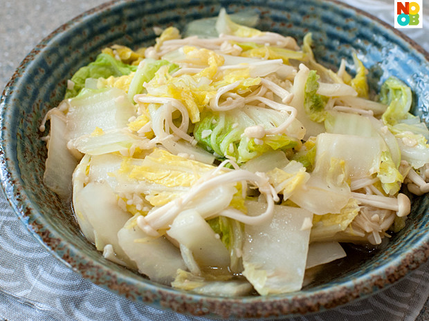 Chinese Cabbage Recipe
 Stir fried Napa Cabbage Recipe