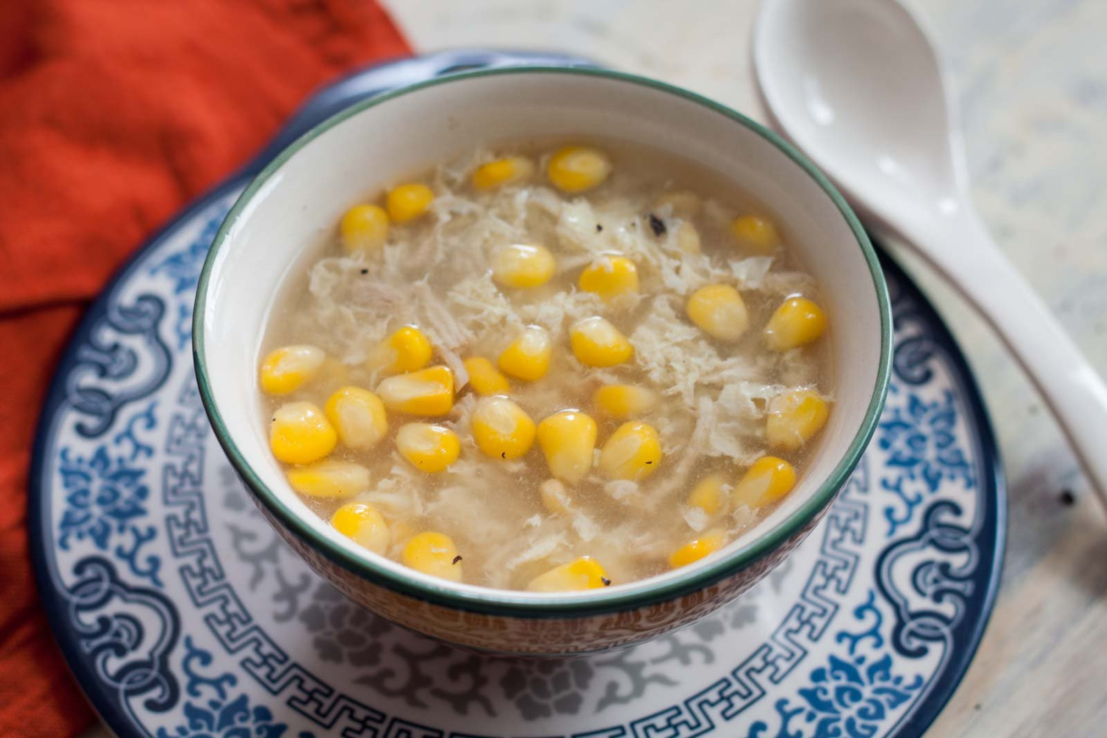Chinese Chicken Corn Soup
 Chinese Chicken Sweet Corn Soup Recipe by Archana s Kitchen