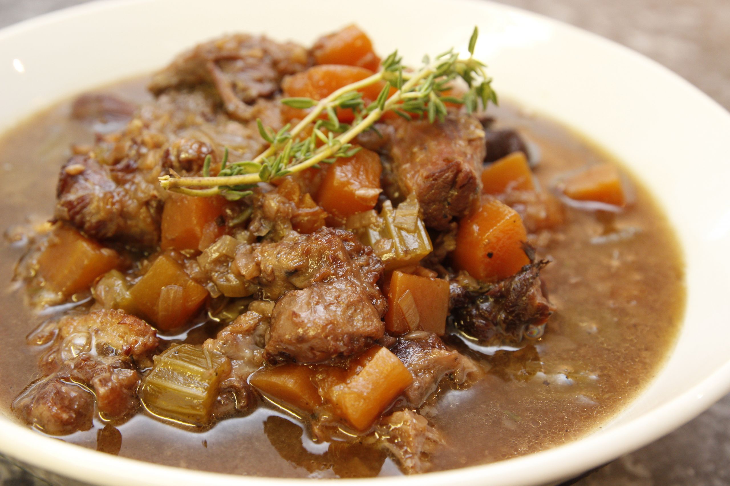 Chinese Oxtail Stew
 Slow cooked oxtail