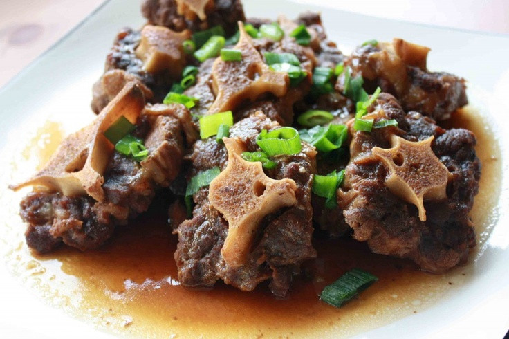 Chinese Oxtail Stew
 Chinese Style Braised Oxtail Oxtail