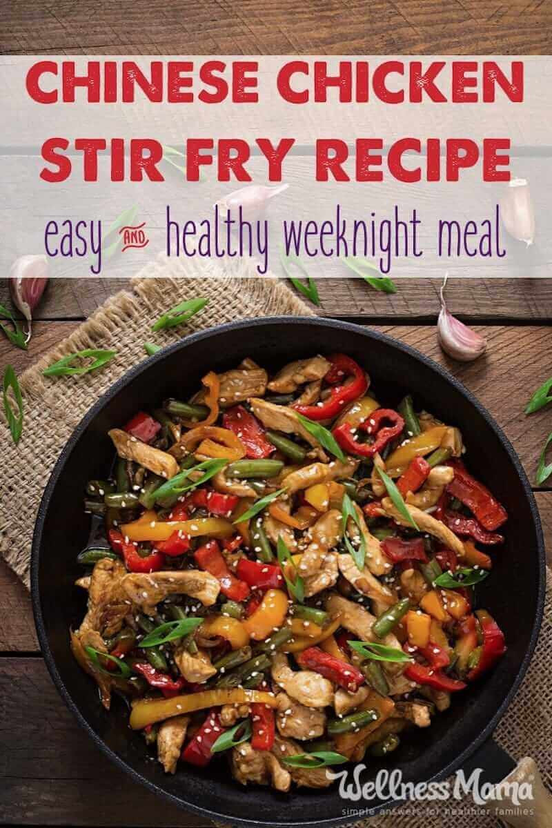 Chinese Stir Fry Chicken Recipes
 Chinese Chicken Stir Fry Recipe Quick and Healthy