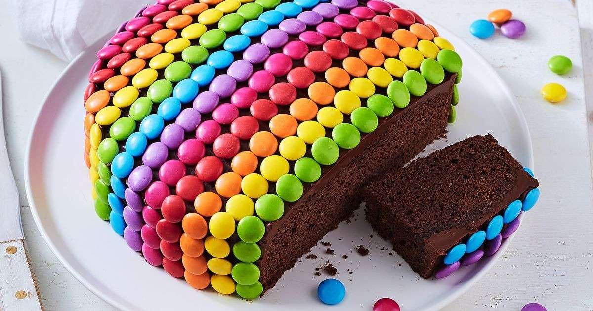 Chocolate Birthday Cake Recipes For Kids
 Smarties chocolate cake Recipe