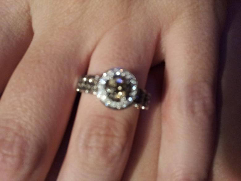 Chocolate Diamond Engagement Ring
 levian chocolate diamond engagement ring