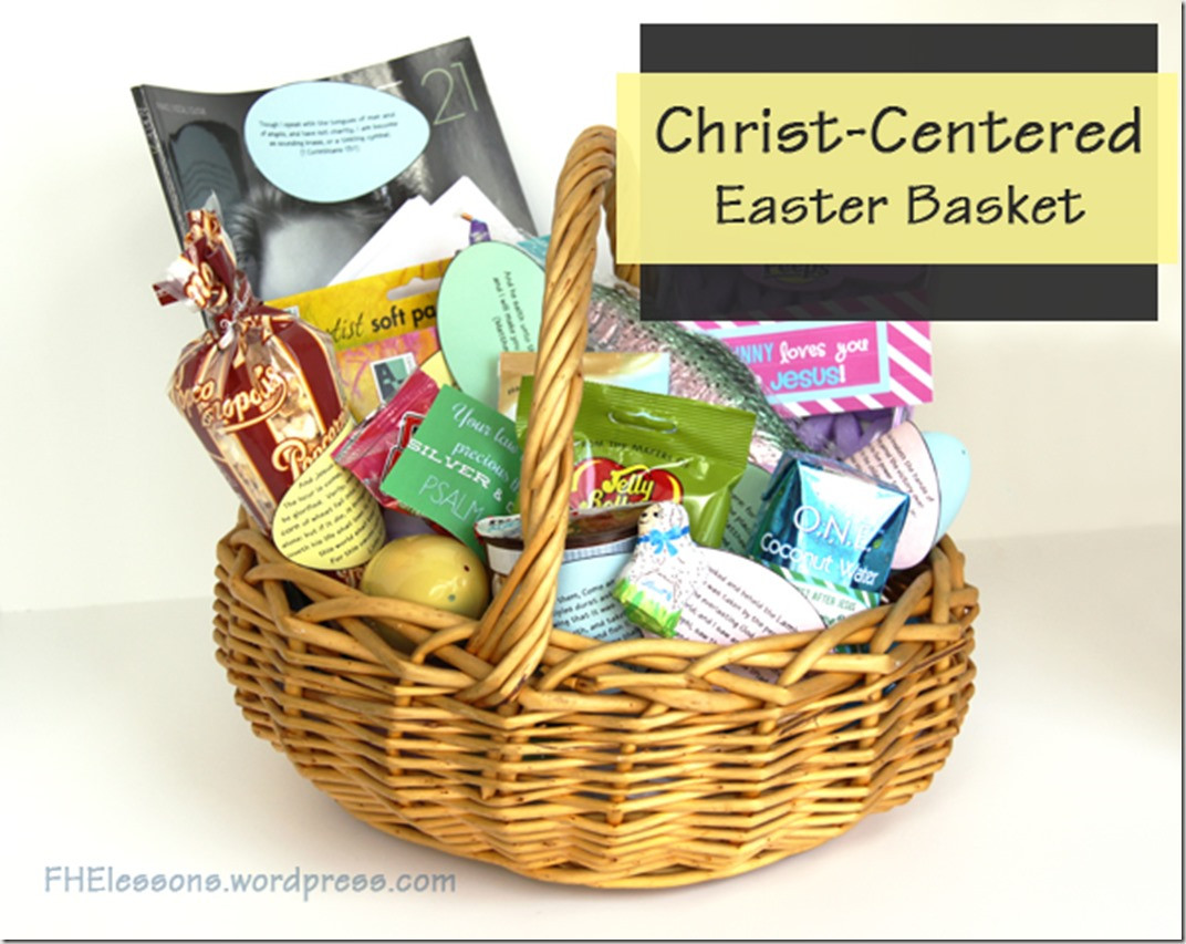 Christian Gift Baskets Ideas
 Christ Centered Easter Baskets