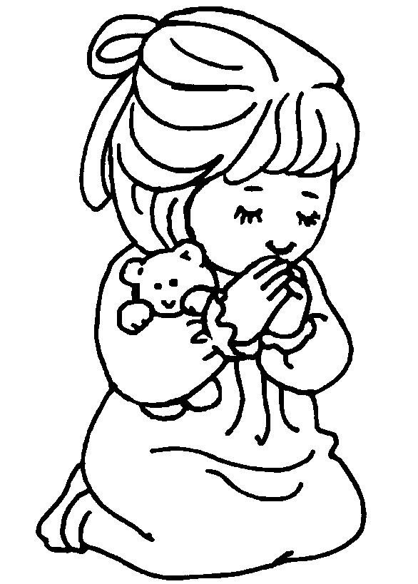 Christian Kids Coloring Pages
 Christmas Coloring Page For Kids