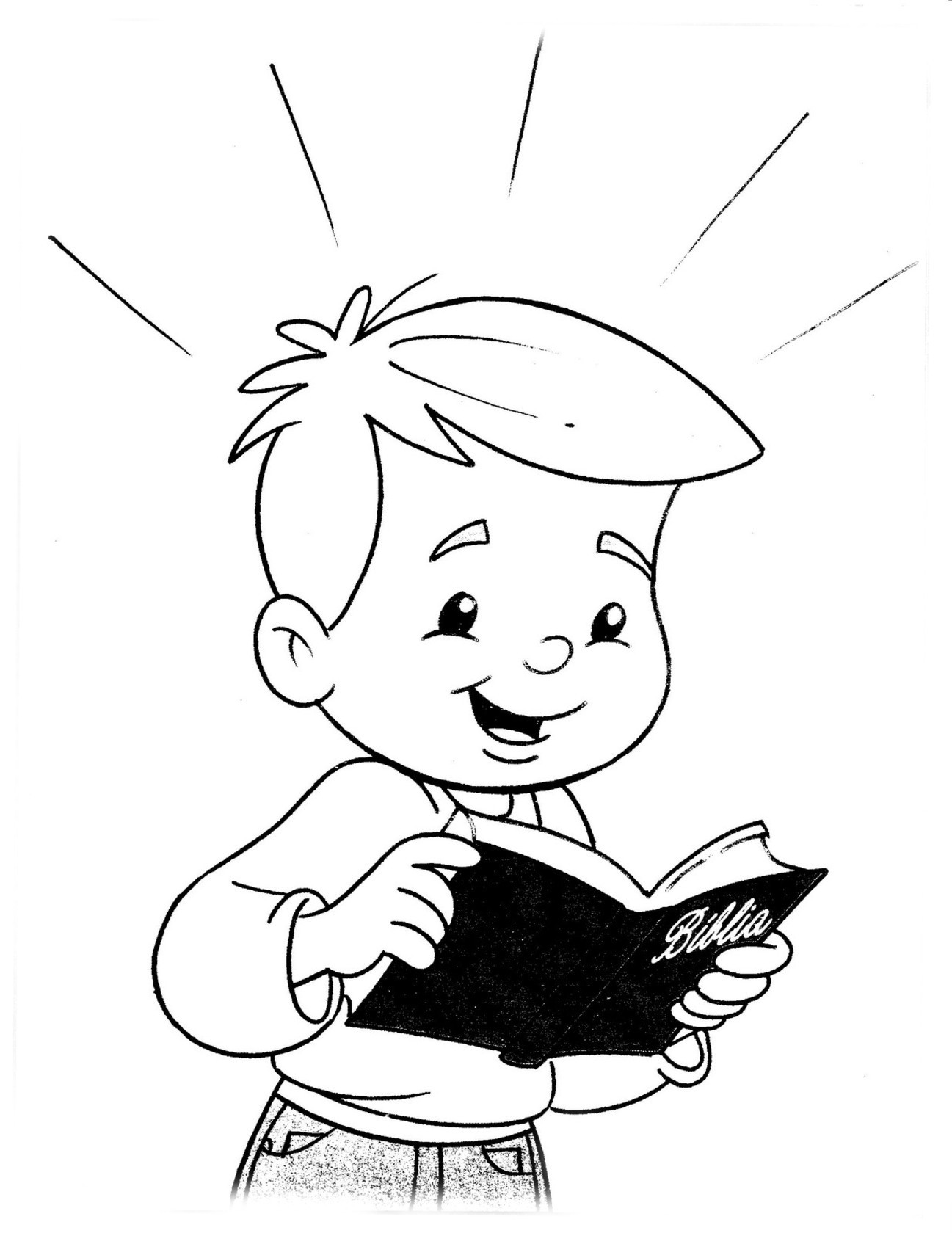 Christian Kids Coloring Pages
 Coloring Town