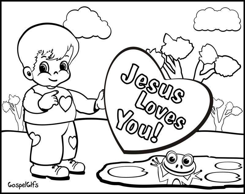 Christian Kids Coloring Pages
 High Resolution Coloring Free Christian Coloring Pages For
