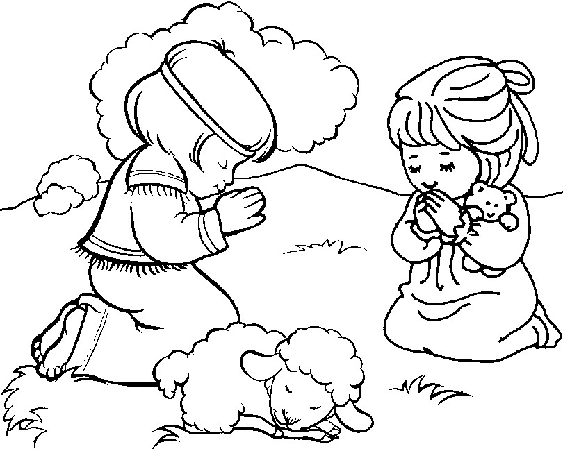 Christian Kids Coloring Pages
 Free Printable Christian Coloring Pages for Kids Best
