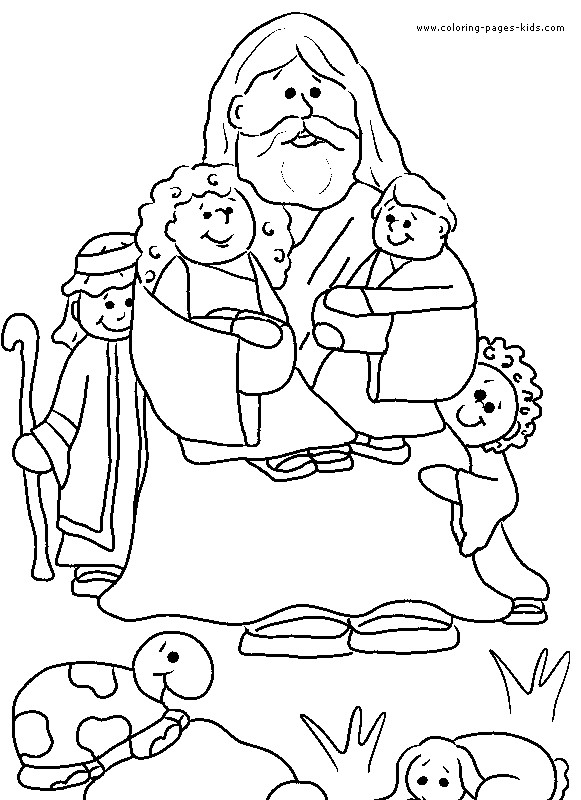 Christian Kids Coloring Pages
 Free Christian Coloring Pages Children Lessons